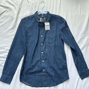 Forever 21 Men’s Small Denim Long Sleeve Shirt